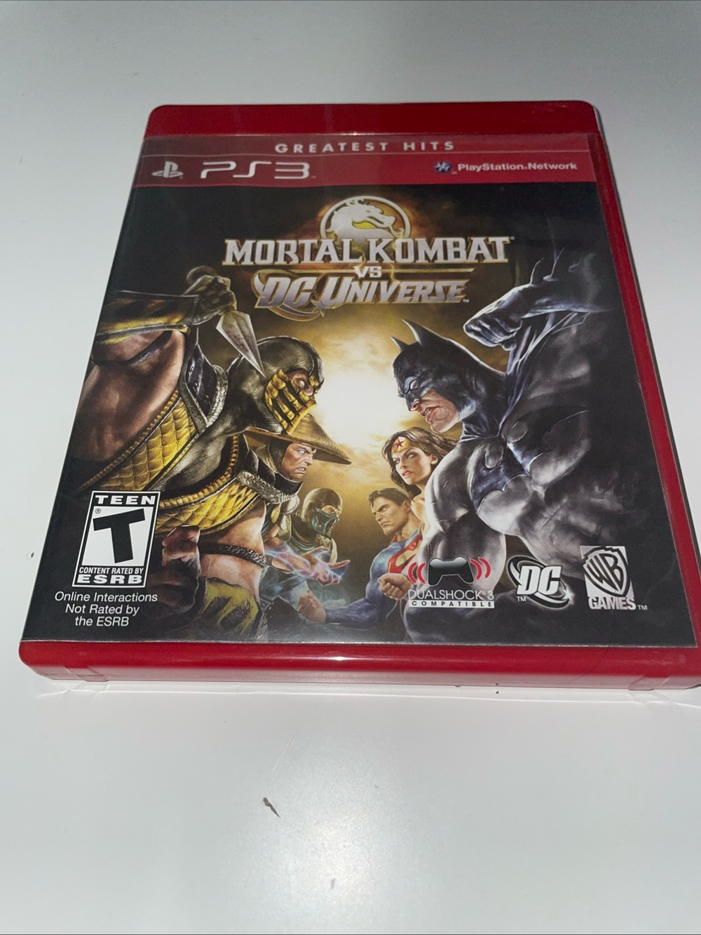 Mortal Kombat vs DC Universe Sony PlayStation 3 PS3 Complete With Manual